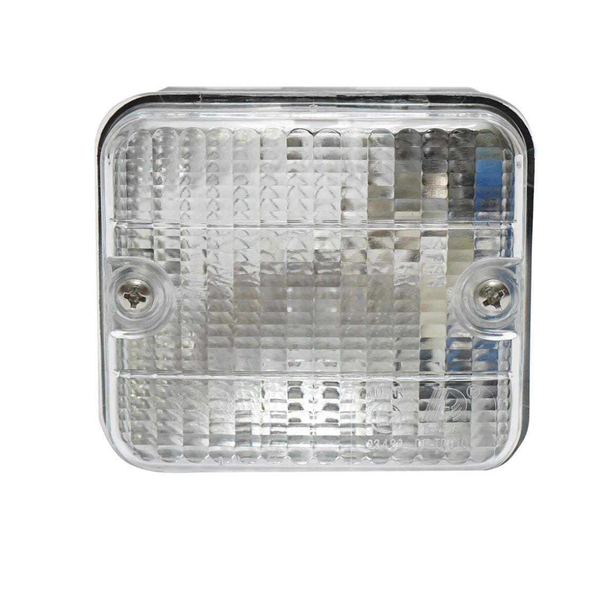 White rear fog lamp 85x75x53mm Breckner Germany